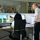 Besprechung am Arbeitsplatz